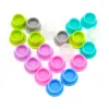 Capace Pigment din Silicon cu Baza 100 buc - Ink Cups PMU si Tatuaj
