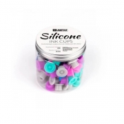 Capacele Silicon Unistar cu Baza S - 8mm (100 buc in Borcan - MIX)