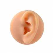 Ureche Stanga din Silicon pentru Practica Piercing