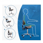 Scaun De Tatuat Tip Sa G04, Ajustabil In 3 Planuri