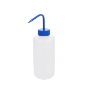 Recipient Spalare Tatuaj Alb cu Pompita Albastra - Wash Bottle