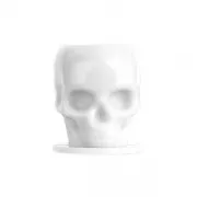 Capacele pentru Tus Tatuaje Skull 12mm - Set 50 Bucati