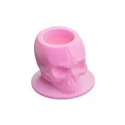 Capacele din Silicon Craniu - Suport Tus si Pigment Tatuaj, Set 50 Bucati