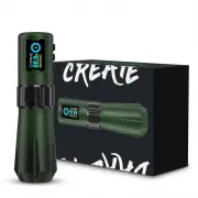 EZ INKin Rampage 4.5mm Hunter Green - Aparat Tatuat Wireless cu 2 Baterii