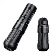 BRONC X2 NEO - Masina Tatuaj Wireless Profesionala, Stroke Reglabil 2.5 - 5.0 mm - Black