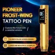 Aparat De Tatuat si PMU Pioneer Frost-Wing - Stroke 3.0mm, Ecran Color, Dual Mode