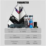 Aparat Tatuat Mast Racer Pro 4.2mm - Armor Edition Blue