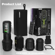 Ozer X Channel Machine - Aparat de Tatuat Wireless Stroke 4.2mm