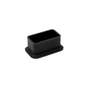 Capacele Silicon 20 x 30mm 80buc - Negre