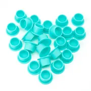 Capace Pigment din Silicon cu Baza 100 buc - Ink Cups PMU si Tatuaj
