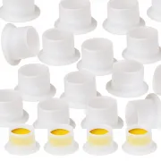 Capace Pigment din Silicon cu Baza 100 buc - Ink Cups PMU si Tatuaj