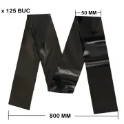 Folii Protectie Clip Cord Tattoo Negre, 800mm X 50mm