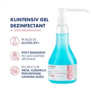 Klintensiv Gel Dezinfectant Maini Profesional 500ml - Popica
