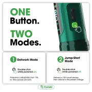 EZ P6 Green Masina de Tatuaj Wireless cu Cursa Reglabila