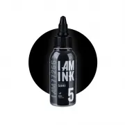 I AM INK Black Liner 5, 50 ml, Tus Profesional pentru Tatuaje REACH