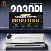 SKULLDNA Mini Wireless Printer - Imprimanta Portabila pentru Stencil Tatuaj