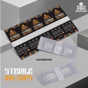SKULLDNA Sterile Ink Cups Asortate 12mm, 22mm si 50mm - 48 buc