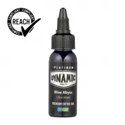 Dynamic Ink Platinum Blue Abyss 30 ml, Tus Profesional pentru Tatuaje REACH