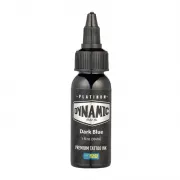 Dynamic Ink Platinum Dark Blue 30 ml, Tus Profesional pentru Tatuaje REACH