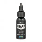 Dynamic Ink Platinum Dark Green 30 ml, Tus Profesional pentru Tatuaje REACH