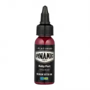 Dynamic Ink Platinum Ruby Port 30 ml, Tus Profesional pentru Tatuaje REACH