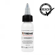 Xtreme Ink Extra White, 30 ml, Tus Profesional pentru Tatuaje REACH
