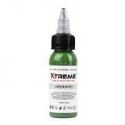 Xtreme Ink Green Apple, 30 ml, Tus Profesional pentru Tatuaje REACH