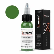 Xtreme Ink Green Apple, 30 ml, Tus Profesional pentru Tatuaje REACH