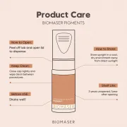 Biomaser Mocha Whisper - Pigment PMU Hibrid pentru Sprancene 12 ml
