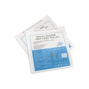 UNISTAR Skin Care Tattoo Film Second Skin 12,5 x 12,5 cm - Folie pentru Tatuaje, Set 5 buc