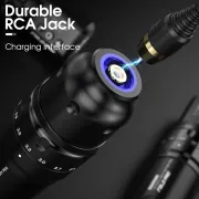 Dragonhawk Fold Pro 7 Aparat de Tatuat Wireless cu Stroke Reglabil 2.4-4.2 mm, 2 Baterii
