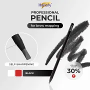 Hanafy Creion Mapping Sprancene Self-Sharpening - Waterproof cu Fir de Ascutire Negru