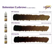 Hanafy No. 2 Atlanta - Pigment Hibrid PMU Sprancene si Eyeliner Pentru Practica