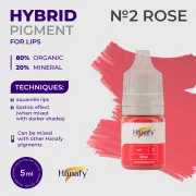 Hanafy No. 2 Rose - Pigment Buze PMU Pentru Practica