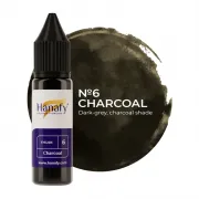 Hanafy No. 6 Charcoal - Pigment PMU Eyeliner Pentru Practica