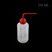 Recipient Spalare Tatuaj Alb cu Pompita Rosie - Wash Bottle
