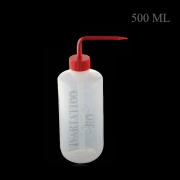 Recipient Spalare Tatuaj Alb cu Pompita Rosie - Wash Bottle