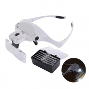 Ochelari LED cu Lupa T1 pentru Micropigmentare si Tatuaje