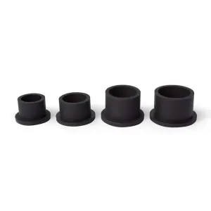 Killer Ink Capacele Silicon Negre cu Baza
