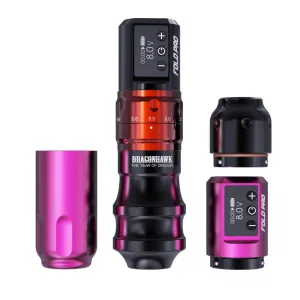 Dragonhawk Fold Pro - Year of Dragon Edition, Wireless Pen cu 2 Baterii & 7 Stroke-uri Ajustabile