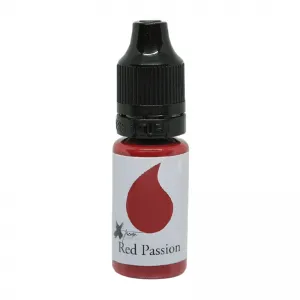 Ecuri Xtreme Ombre Red Passion 10ml - Pigment Buze PMU Profesional