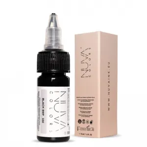 Nuva Colors SMP 330 Black - Pigment Micropigmentare Scalp 15ml