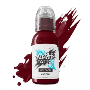 Tus Tatuaj World Famous Limitless Maroon 30ml REACH