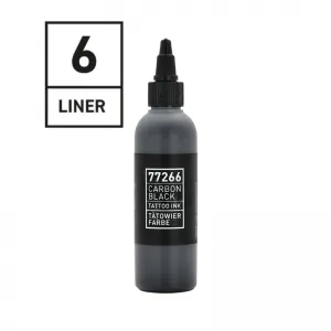 Carbon Black REINVENTED - Liner 6, Tus Tatuaje Pentru Linii