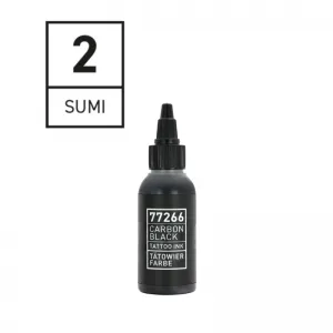 Carbon Black REINVENTED - Sumi 02, 50ml, Tus Umbre Tatuaje