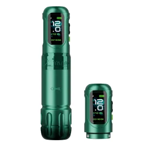 EZ P6 Green Masina de Tatuaj Wireless cu Cursa Reglabila