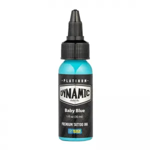 Dynamic Ink Platinum Baby Blue 30 ml, Tus Profesional pentru Tatuaje REACH