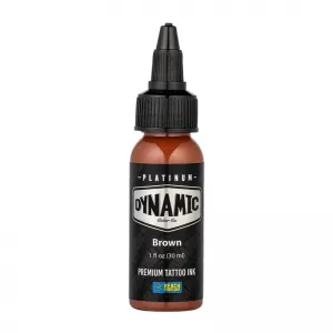 Dynamic Ink Platinum Brown 30 ml, Tus Profesional pentru Tatuaje REACH