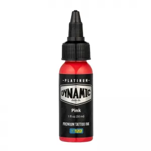 Dynamic Ink Platinum Pink 30 ml, Tus Profesional pentru Tatuaje REACH