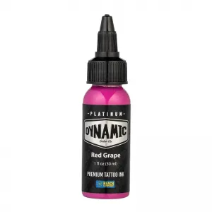 Dynamic Ink Platinum Red Grape 30 ml, Tus Profesional pentru Tatuaje REACH